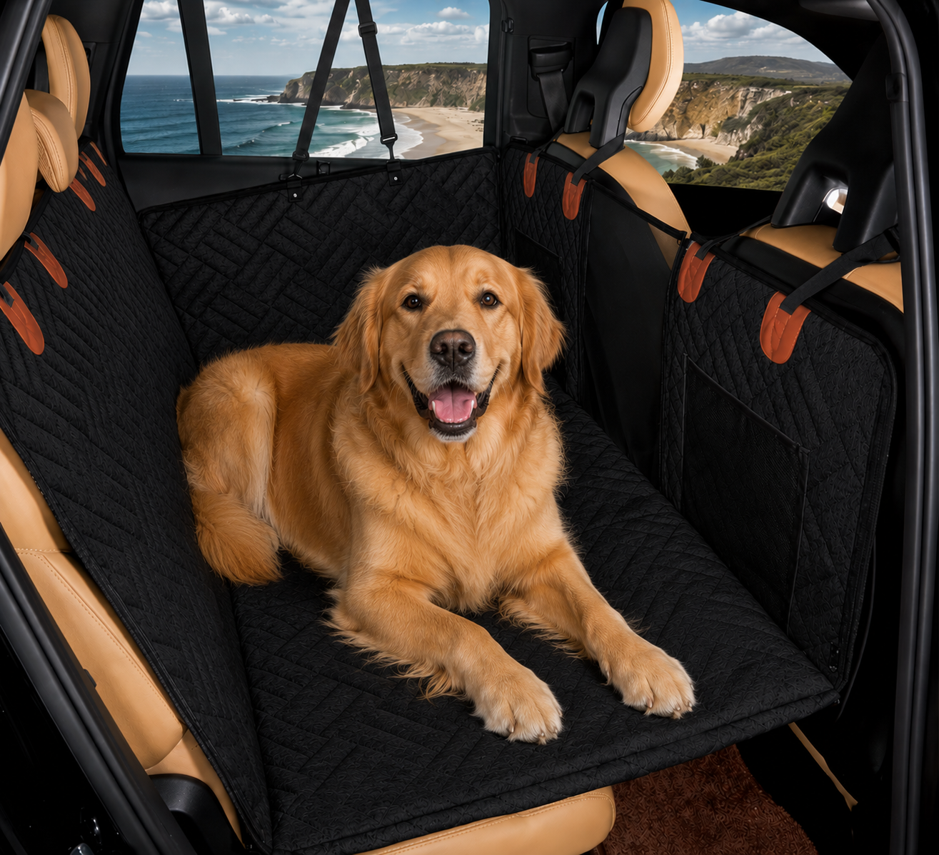 Kalbago TrailRider-Hard Bottom Dog Car Seat Extender